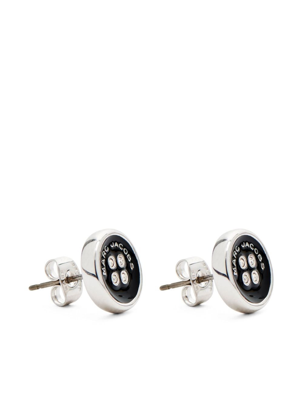 The Button Stud Earrings - 2