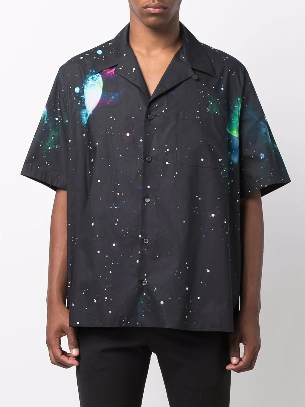 graphic-print short-sleeve shirt - 3