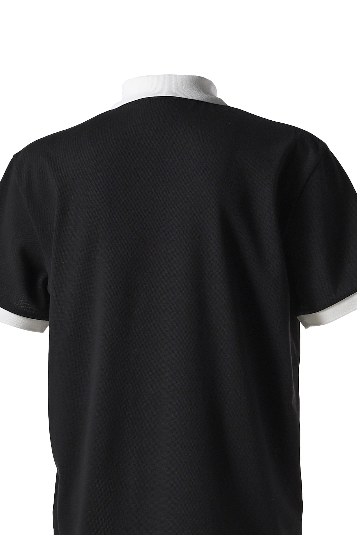 EMBROIDERED LOGO SS POLO / BLK - 9