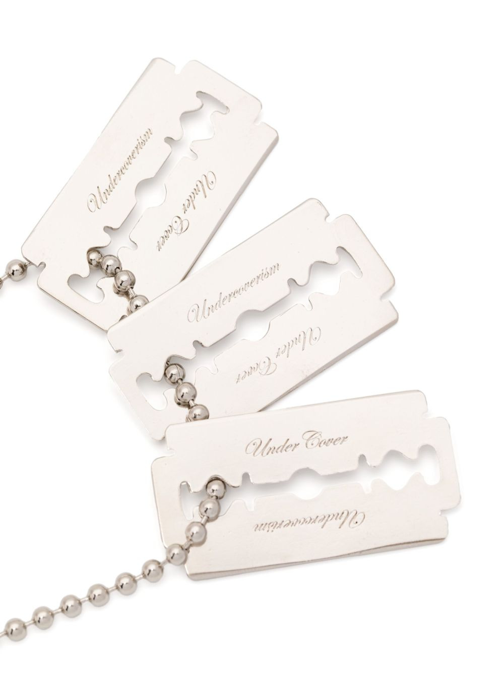 logo-charm necklace - 2