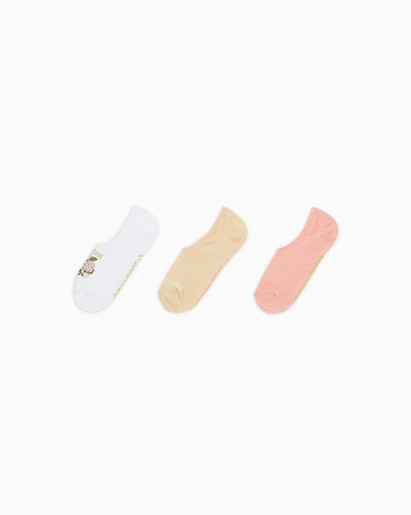 3-Pack Hydrangea Mix Liner Socks 1