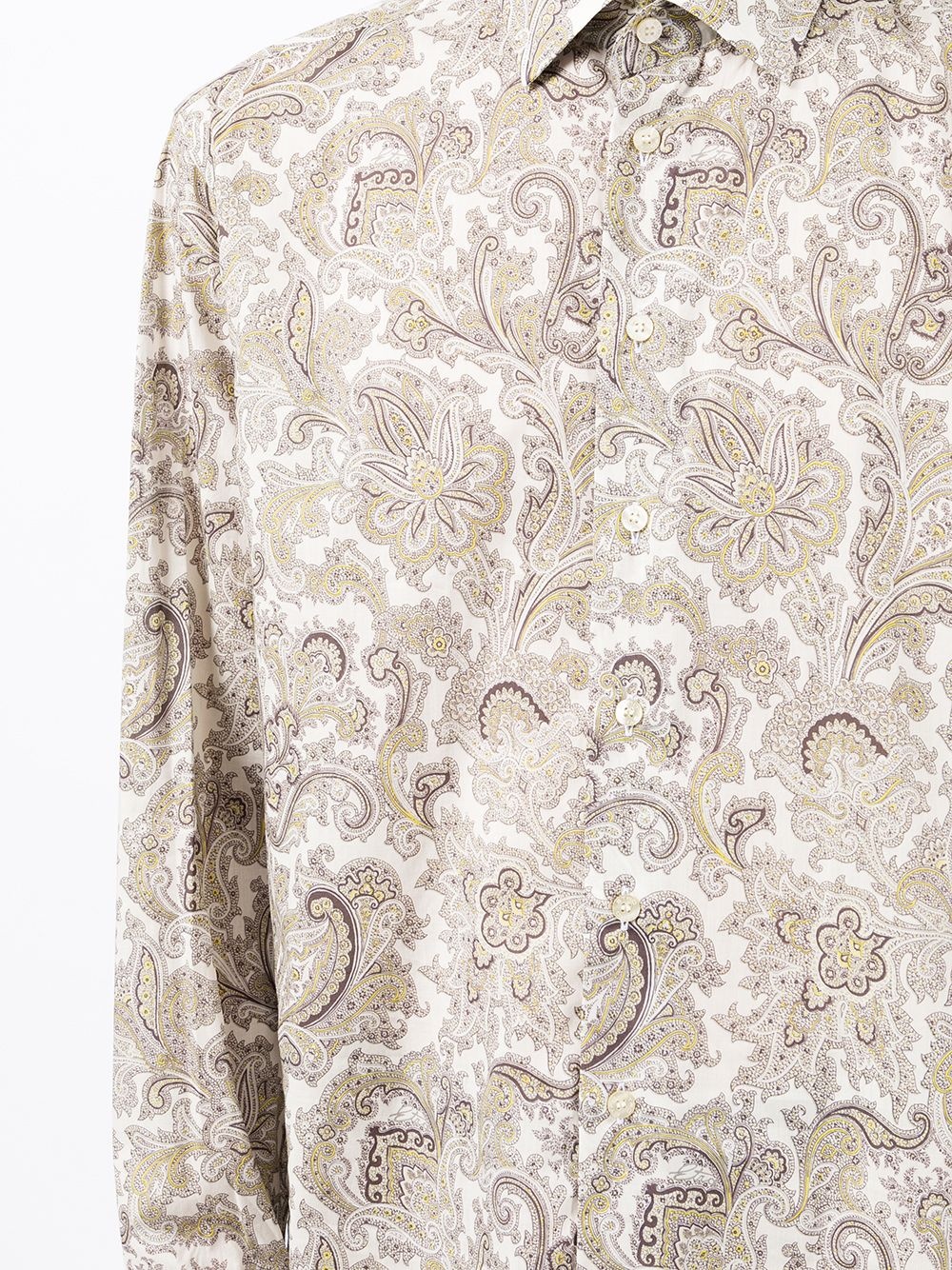 paisley-print cotton shirt - 5