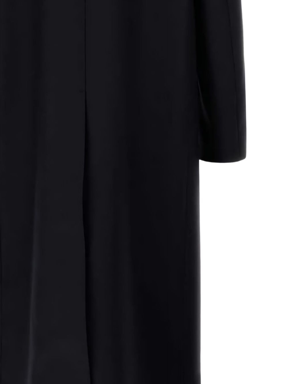 tailored single-breasted coat - 3
