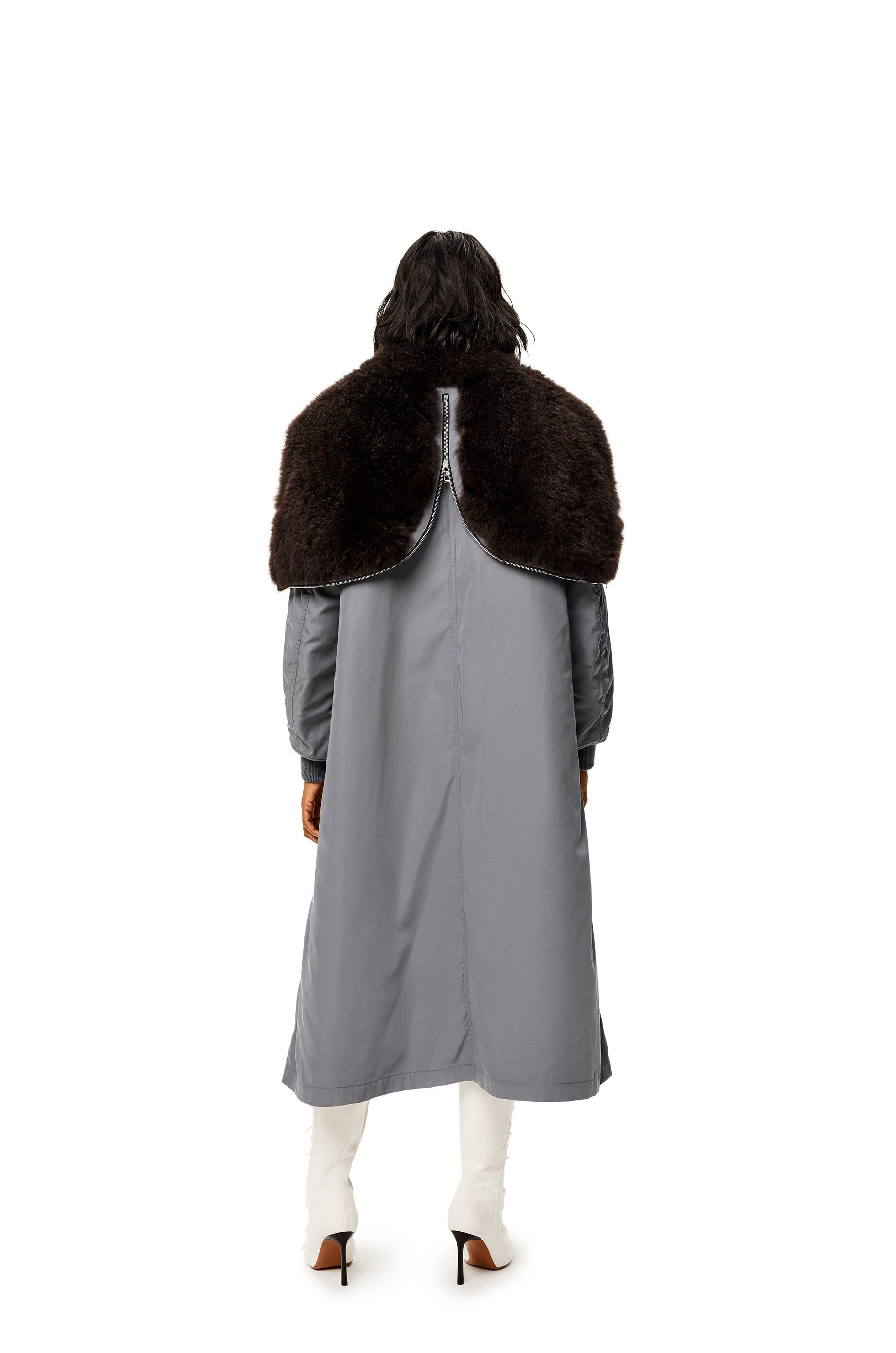 Hooded parka in nylon - 3