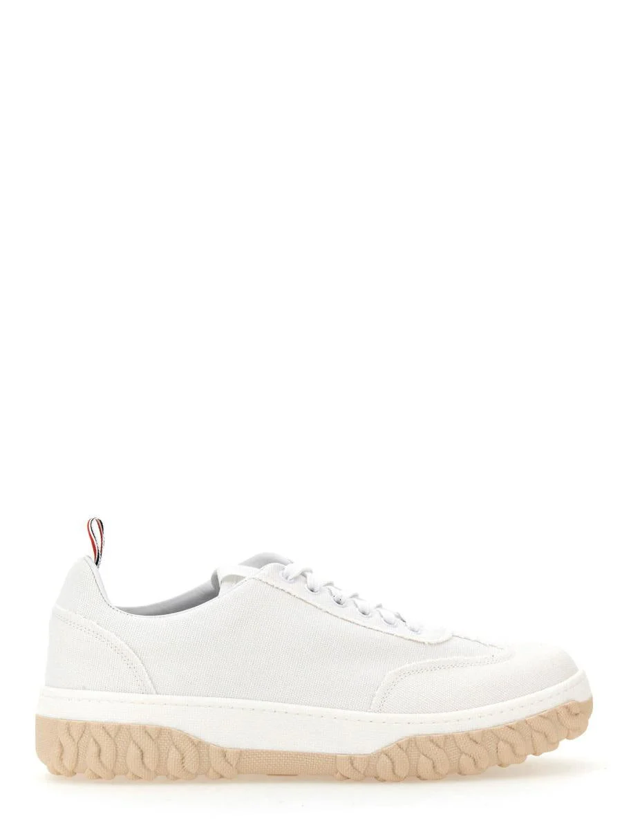 Thom Browne Cotton Canvas Sneaker - 1