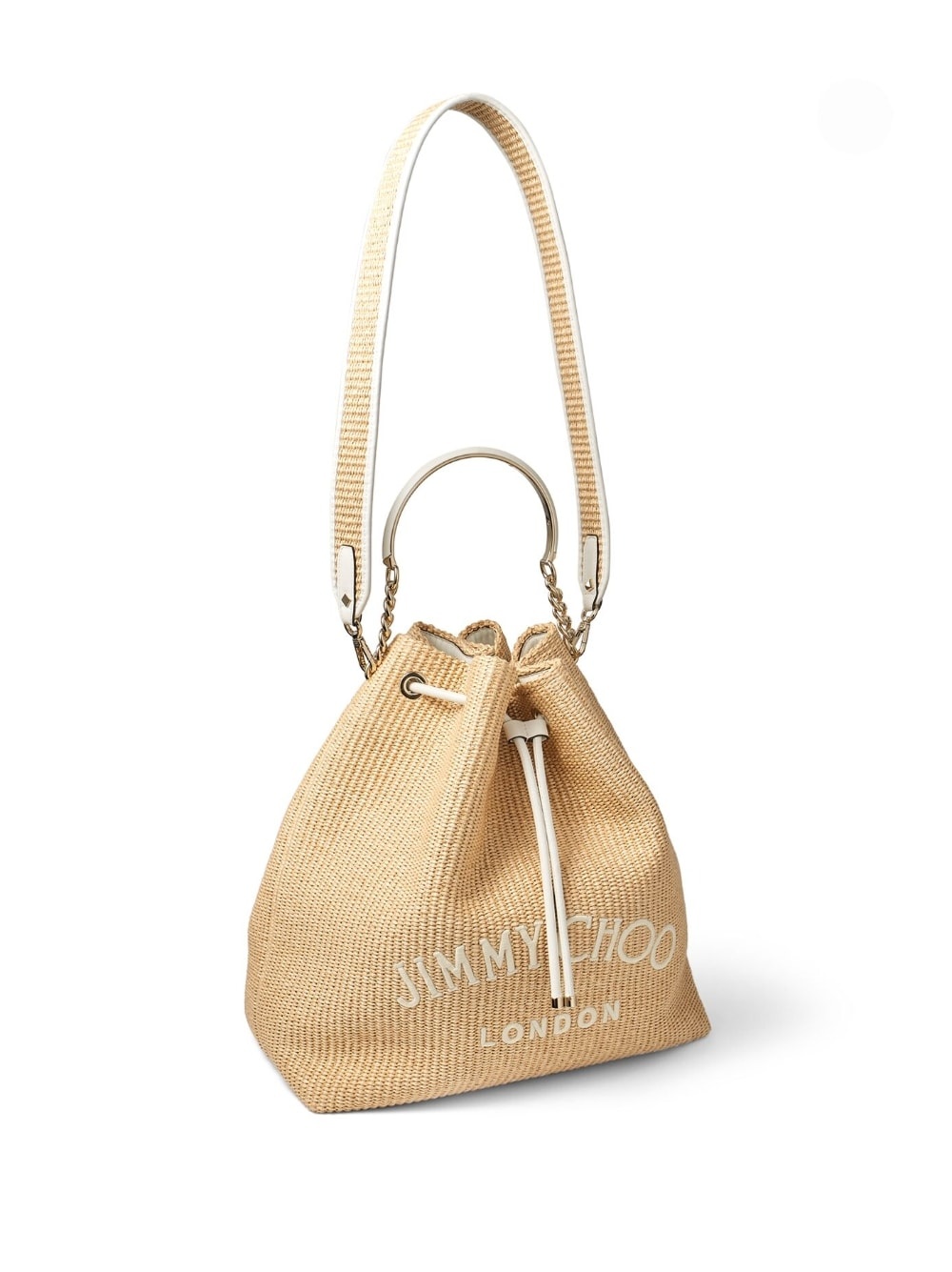 Bon Bon woven bucket bag - 7