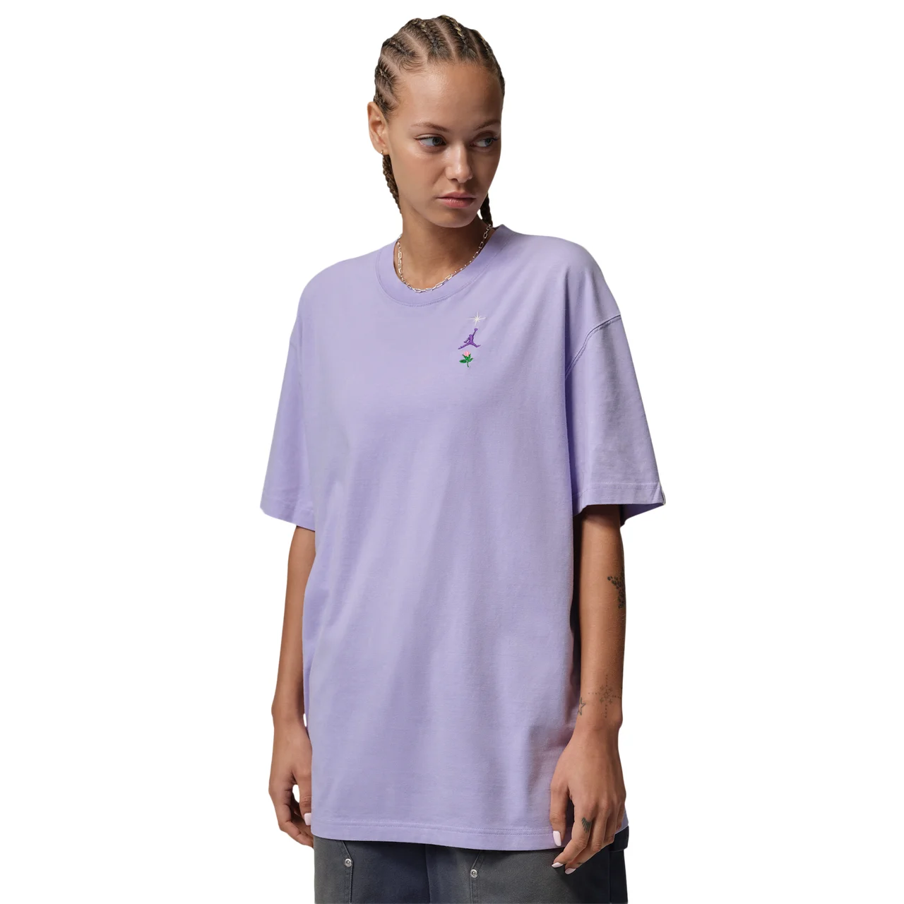 Jordan Womens Jordan SS OS GFX Tee - 1