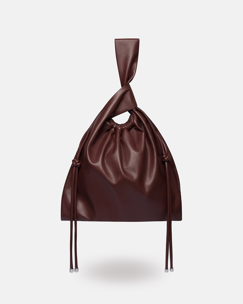 Drawstring Okobor™ Alt-Leather Clutch Bag 1