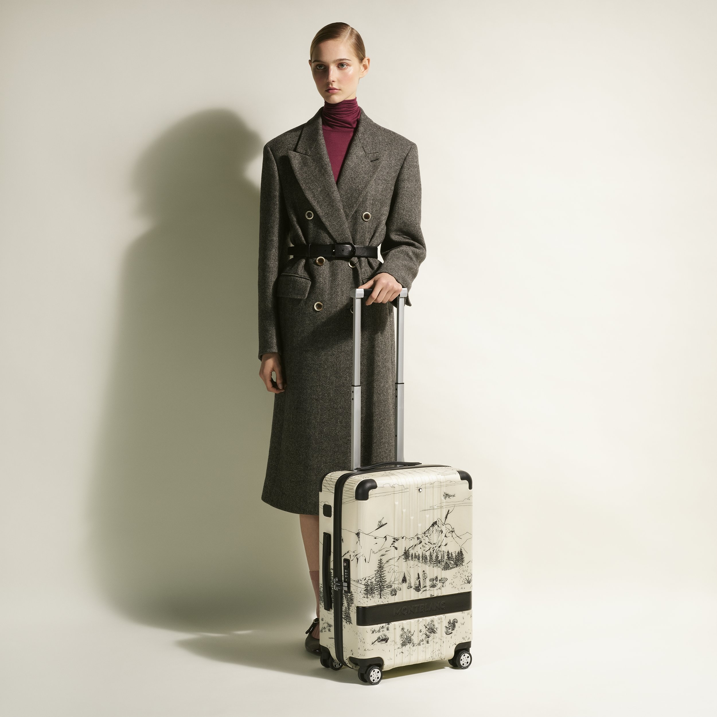 Happy Holidays #MY4810 cabin trolley - 6