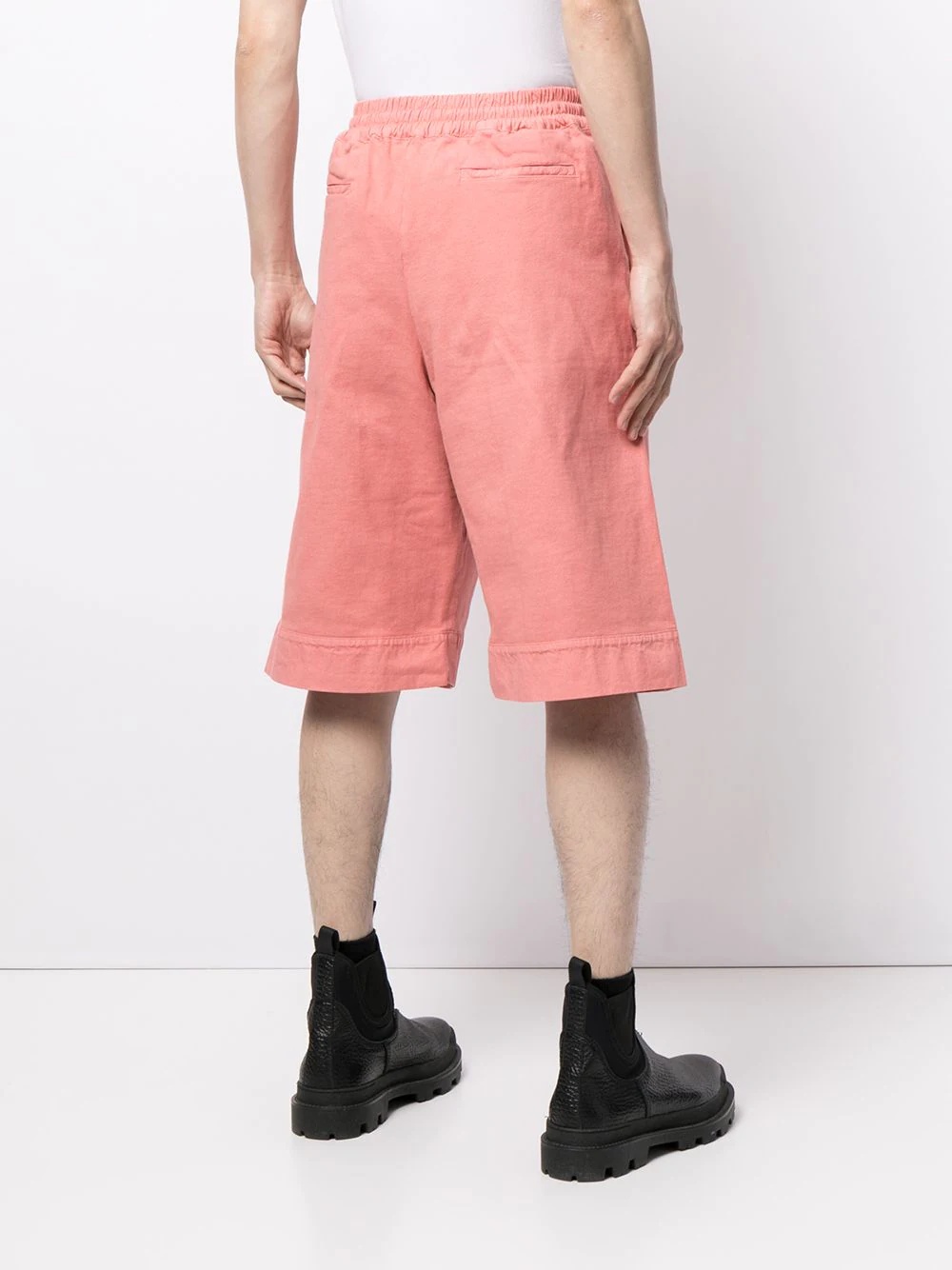 knee-length cotton deck shorts - 4