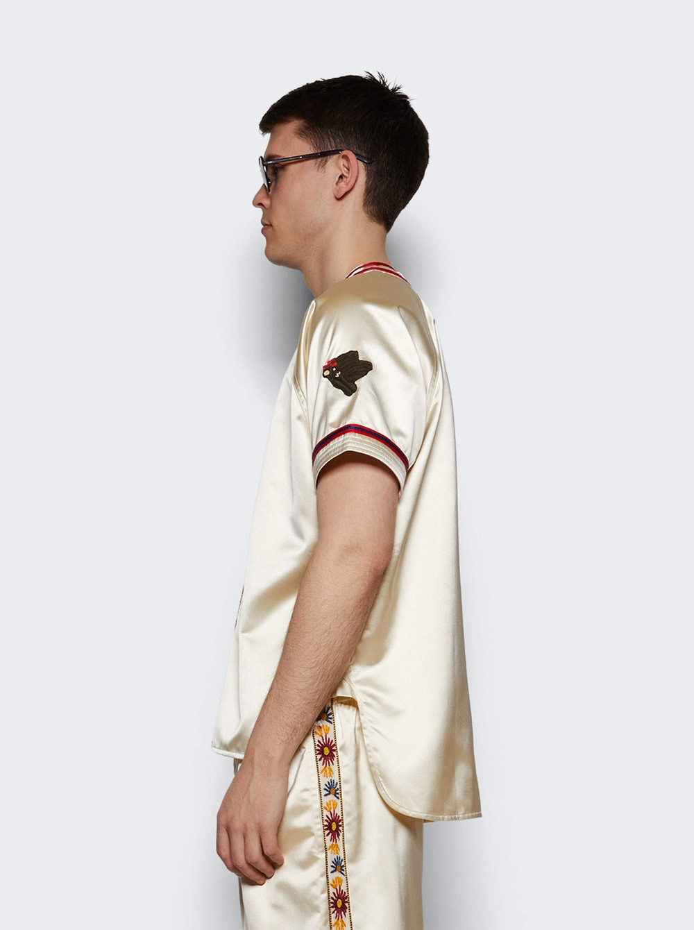 Redtail Baseball Shirt Cream - 3