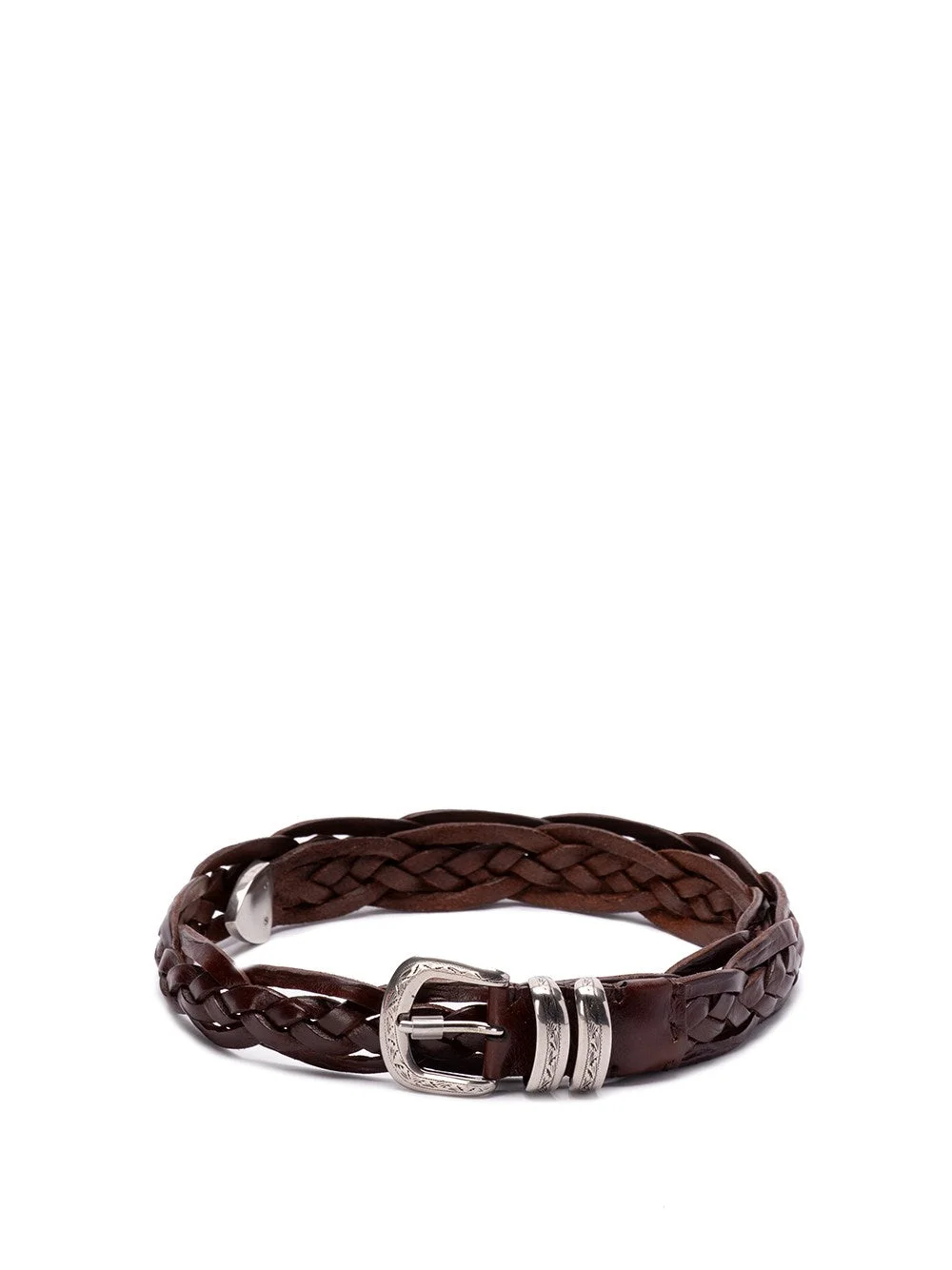 Brunello Cucinelli Men Belt With Detailed Buckle - 1