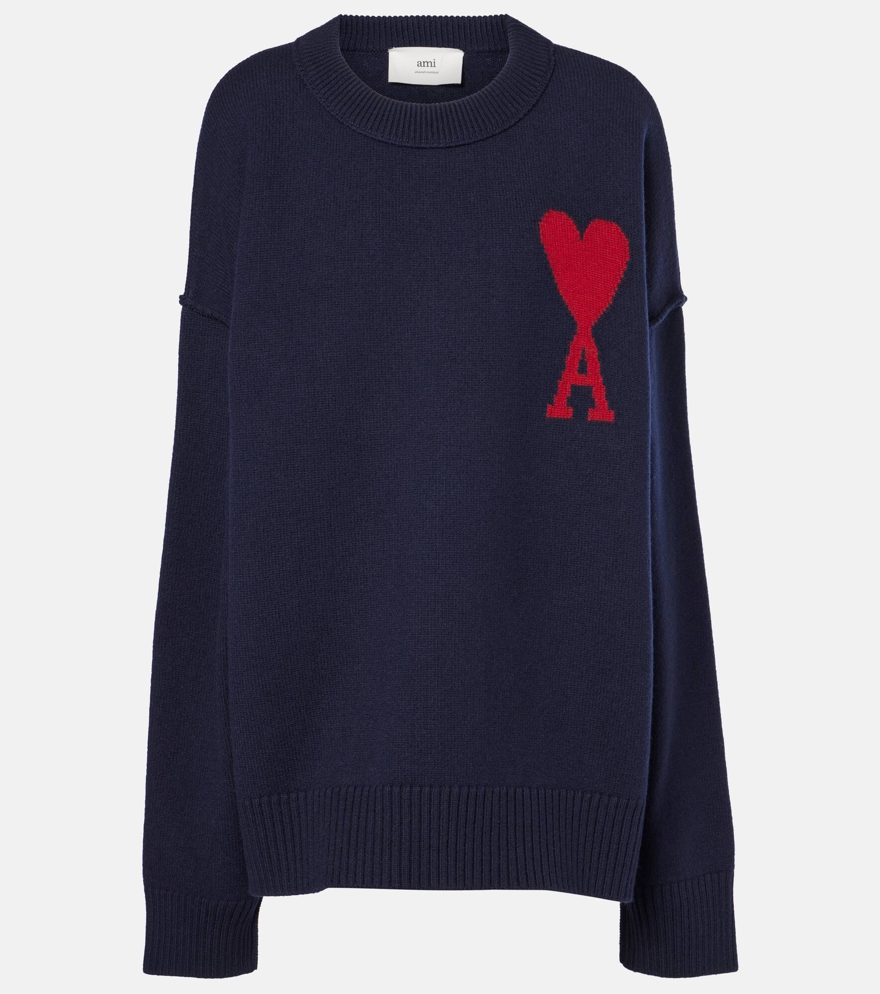 Ami De Coeur wool sweater - 1