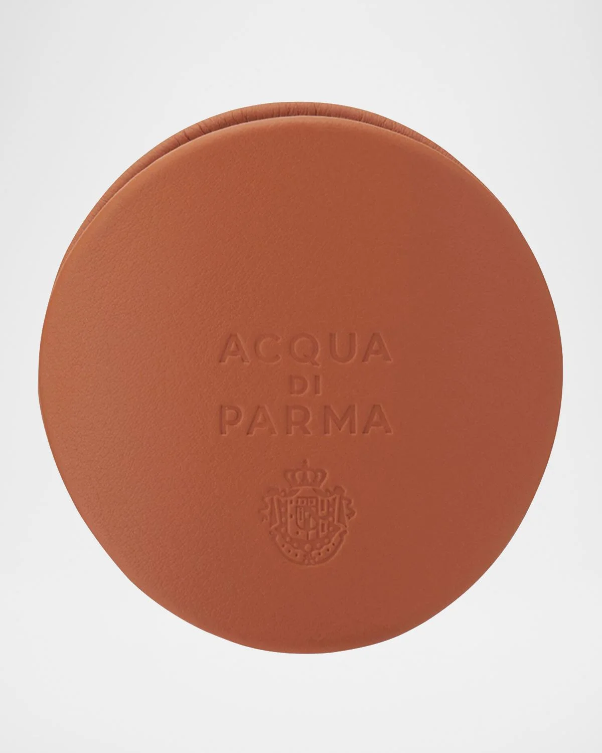 Brown Leather Car Diffuser Case - 1
