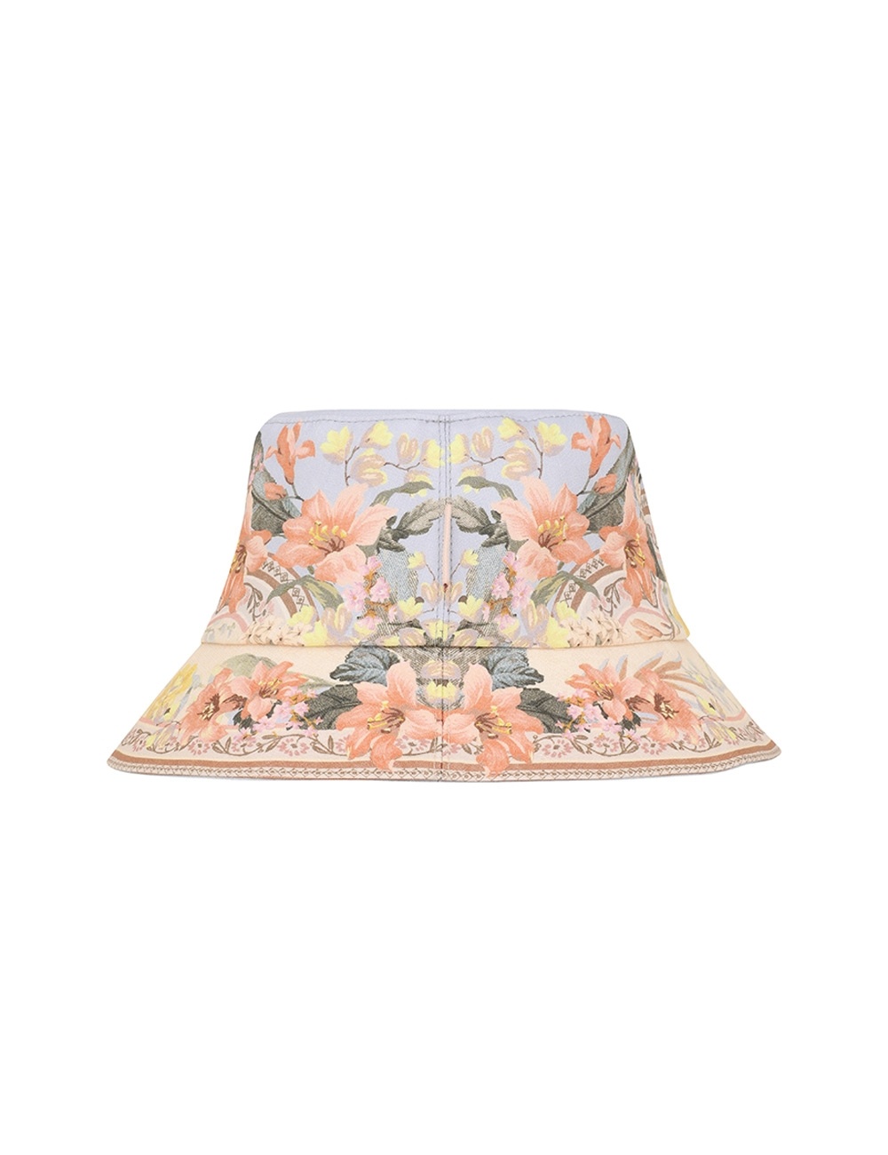 PRINTED CANVAS BUCKET HAT - 3