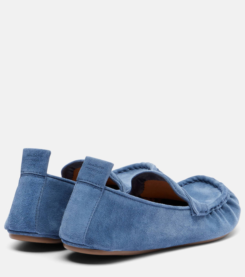 Acne Studios Suede loafers outlook