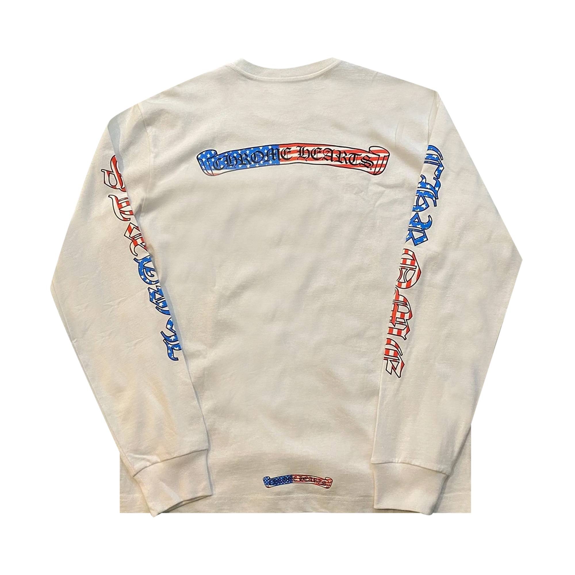 Chrome Hearts x Matty Boy 4th Of July Long-Sleeve 'White' - 2