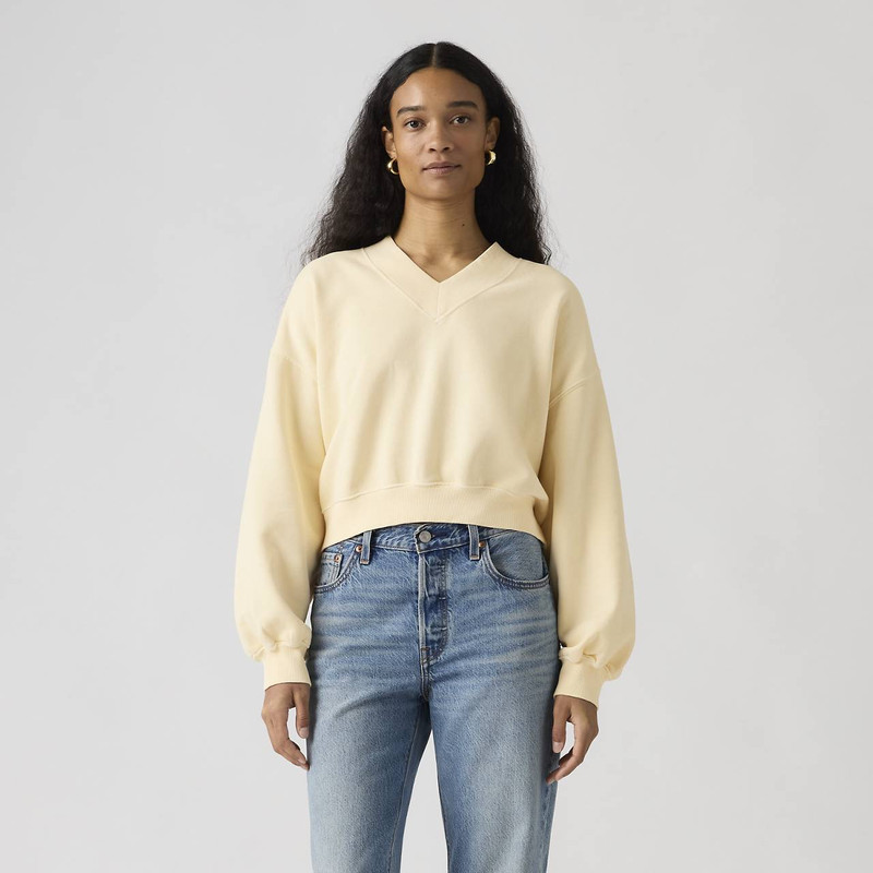 VINTAGE V-NECK SWEATSHIRT 3