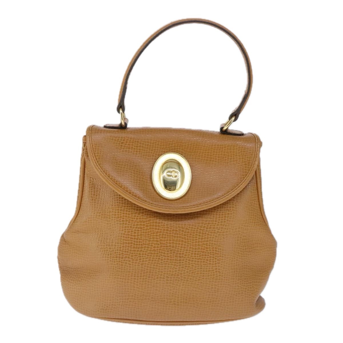 DIOR Hand Bag Leather Brown - 13