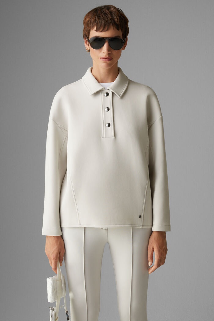 Taira Polo sweatshirt in Cream - 2