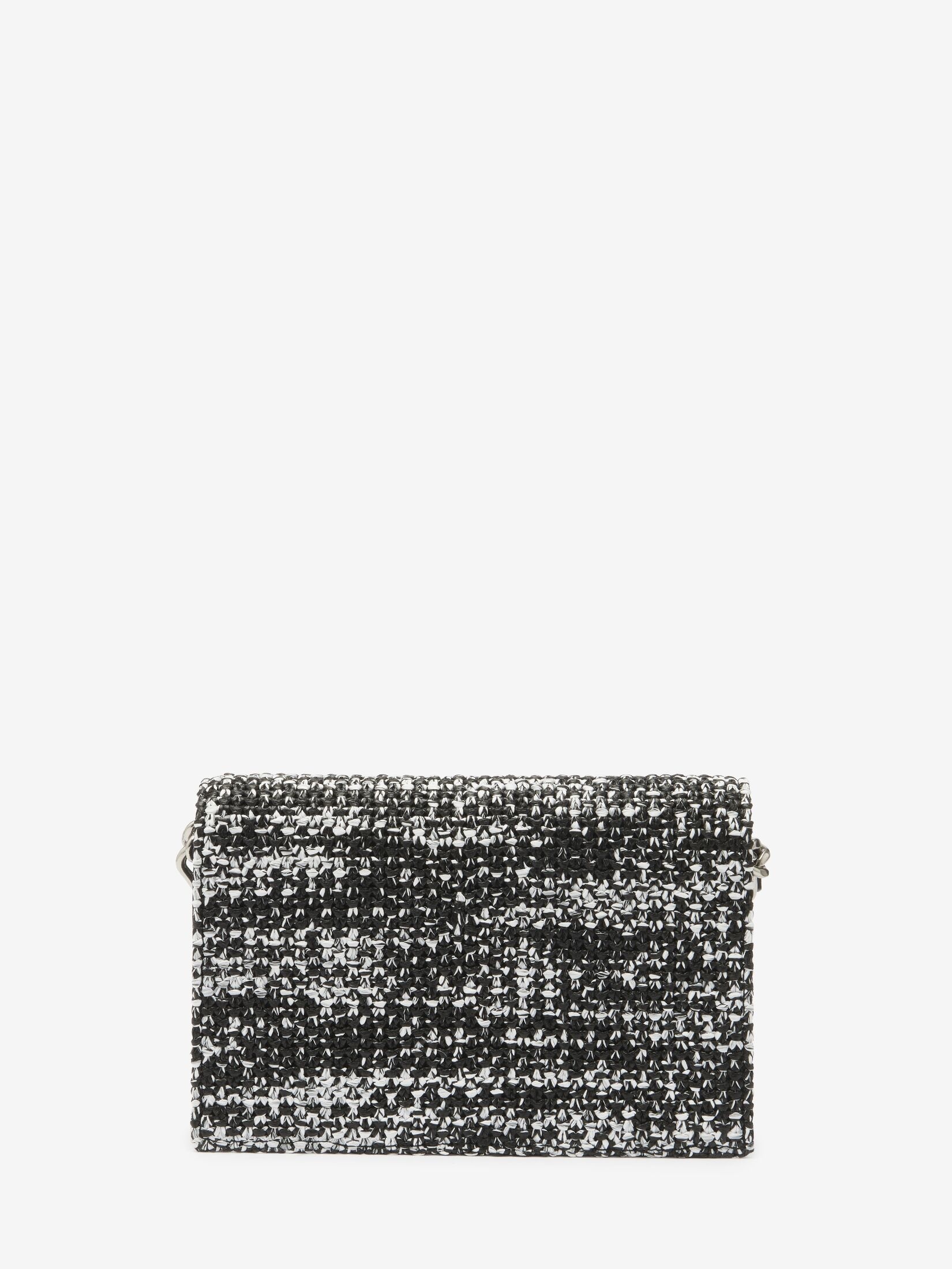 Women's The Biker Small Skull Bag in Black/white - 3