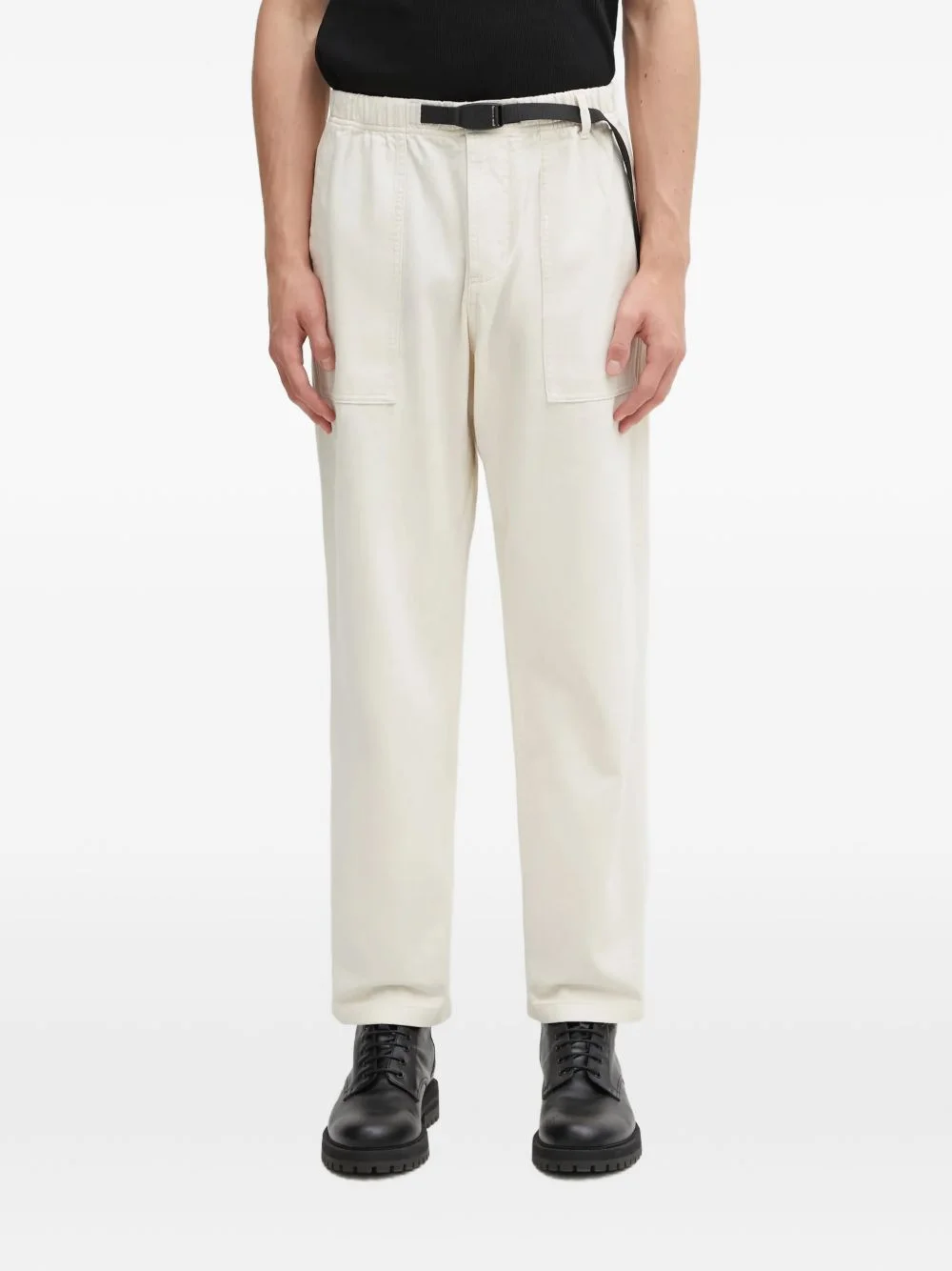 Loose Tapered Ridge elasticated trousers - 1