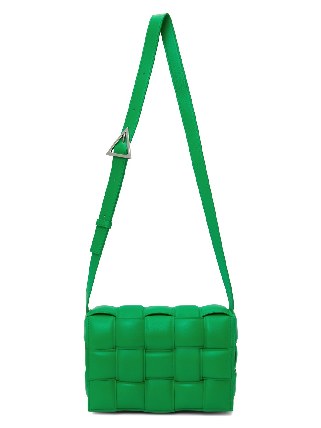 Green Padded Cassette Shoulder Bag - 4