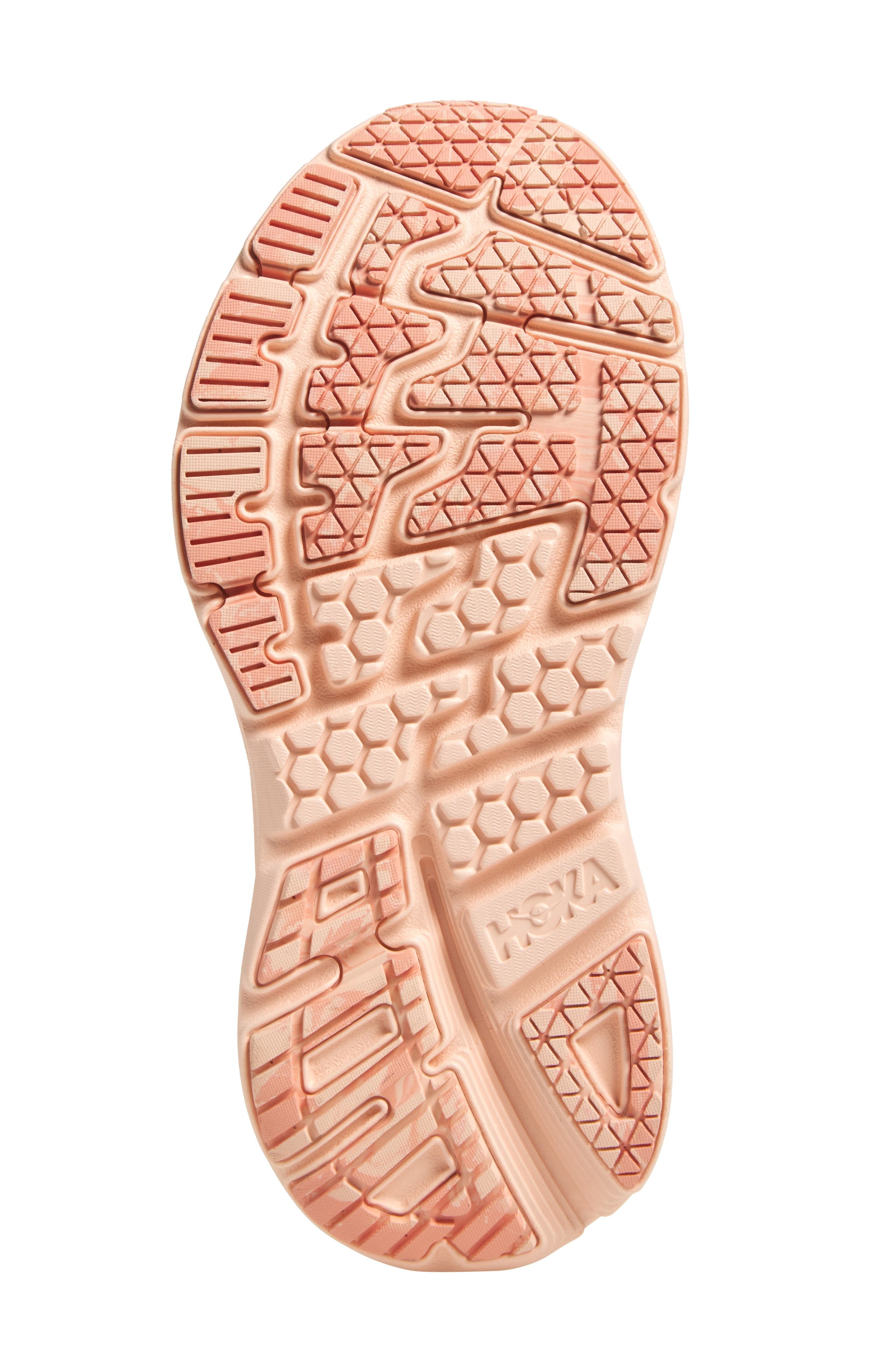 HOKA Gender Inclusive Vibrant Bloom Bondi L BP Sneaker in Dry Clay /Dawn Light at Nordstrom - 6