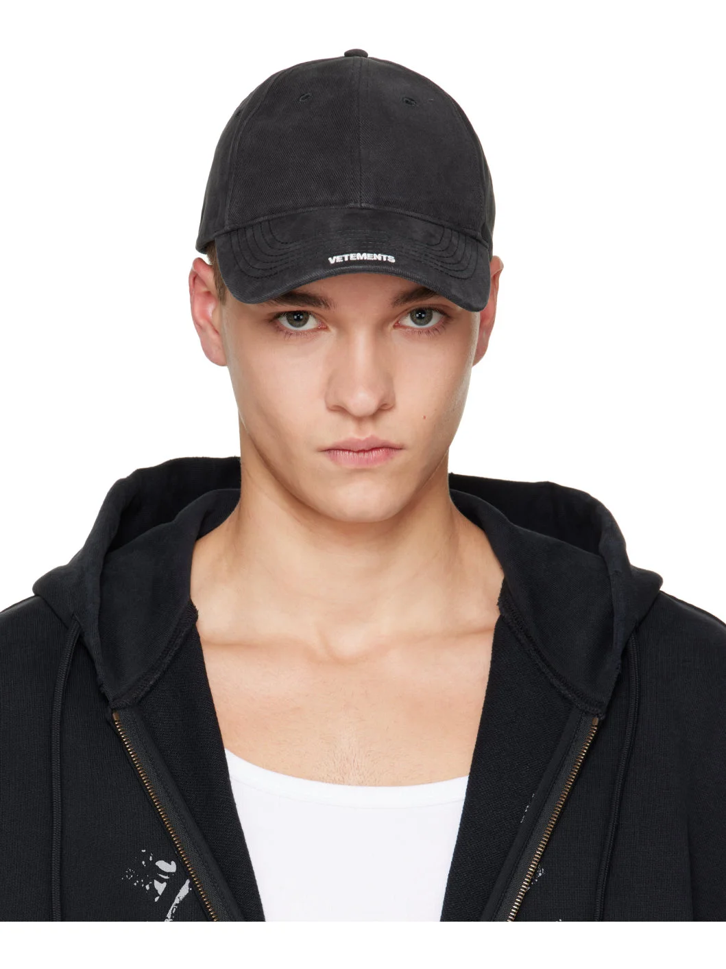 Black Nano Logo Cap - 1