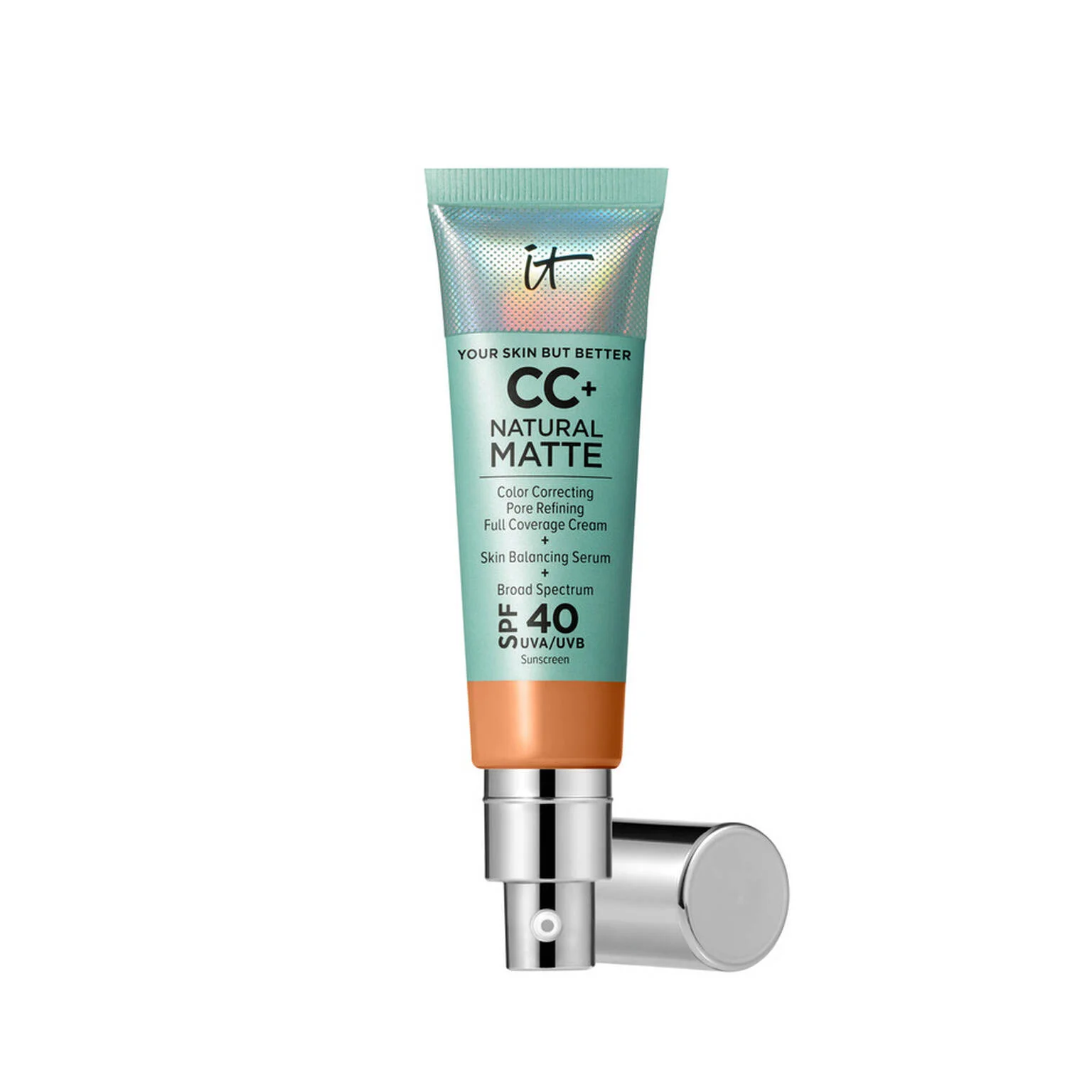 CC+ Cream Natural Matte Foundation with SPF 40 - 1
