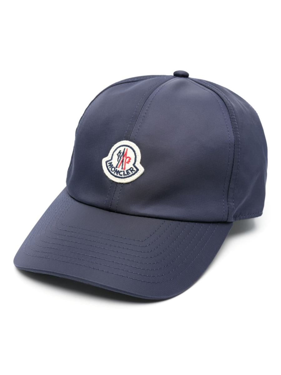 MONCLER APPLIQUÉ-LOGO BASEBALL CAP - 1