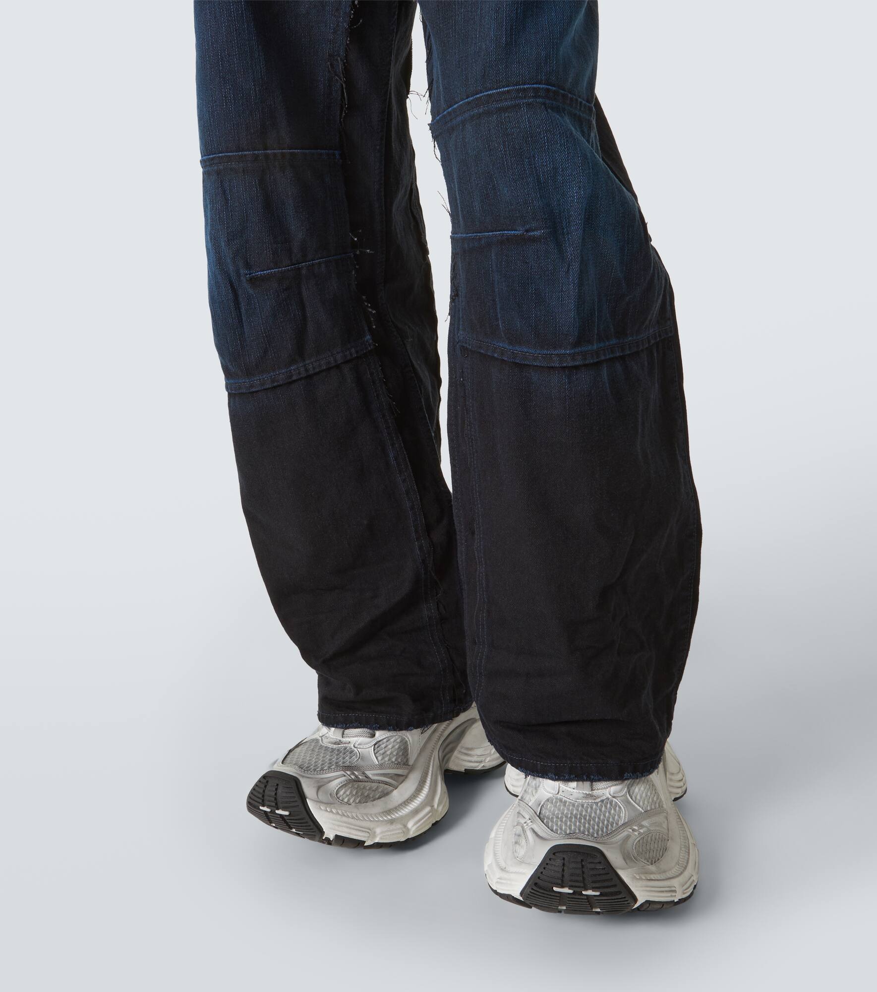 Double Knee wide-leg jeans - 6
