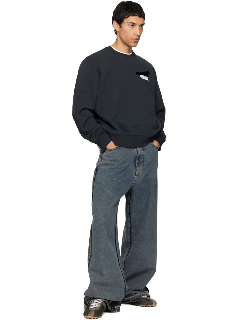 MM6 Maison Margiela Blue Wide-Leg Jeans outlook