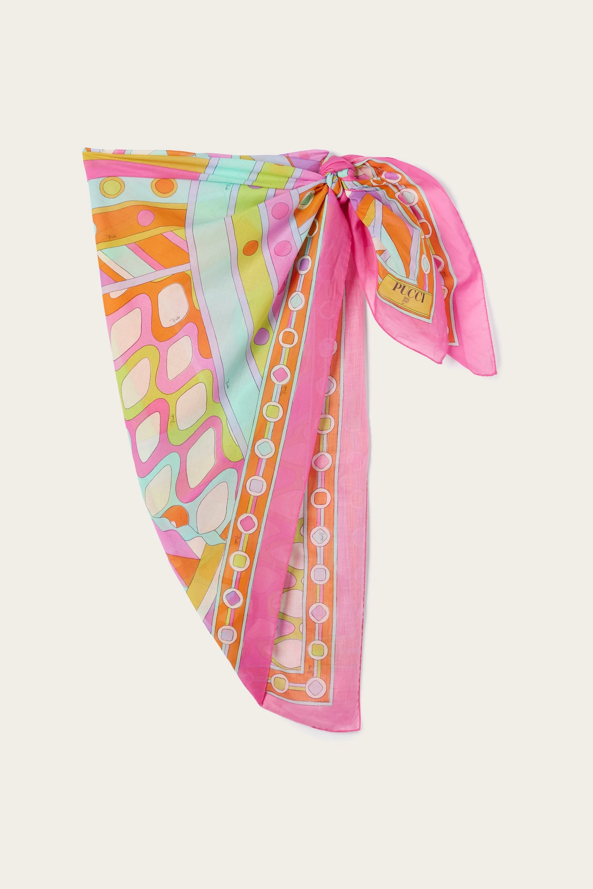 VIVARA PRINT COTTON SARONG - 1