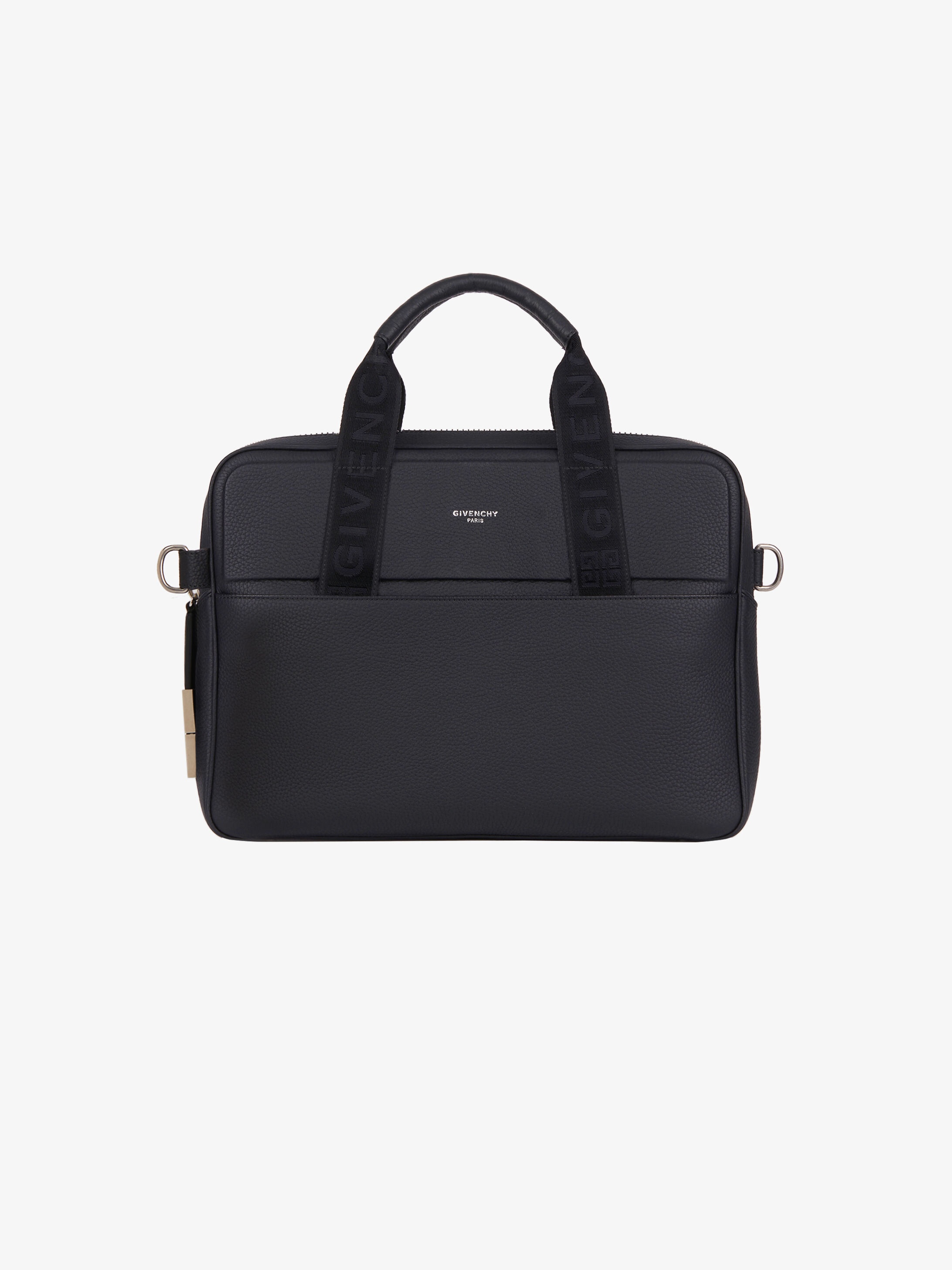 Briefcase in grained leather - 1