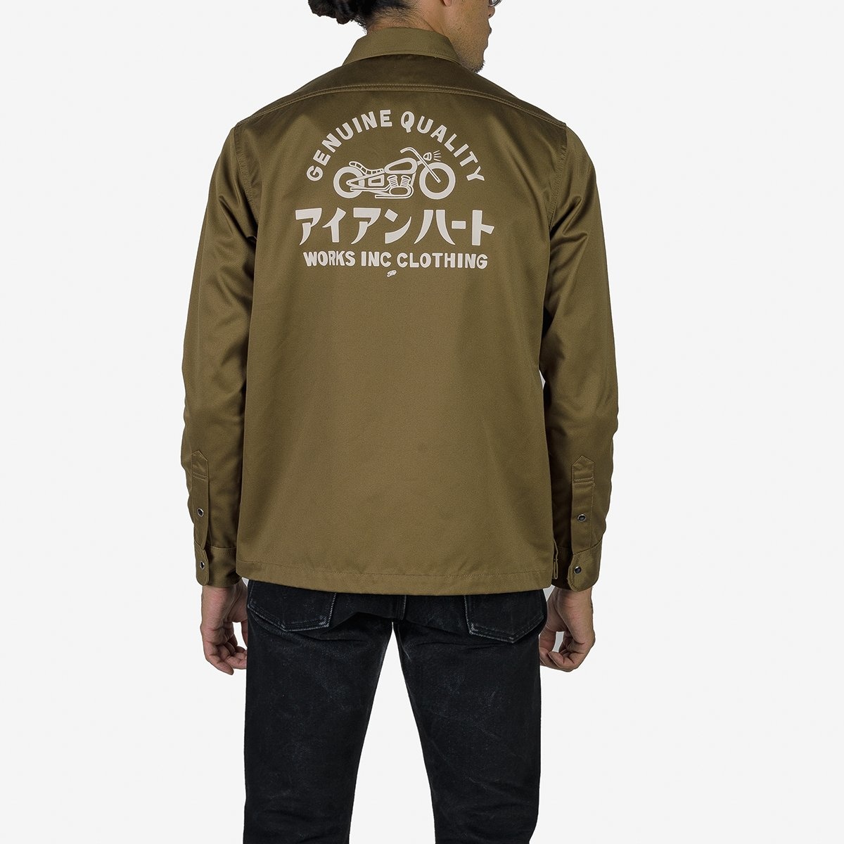 IHSH-383-BRN 9oz T/C Mechanic Shirt - Brown - 4