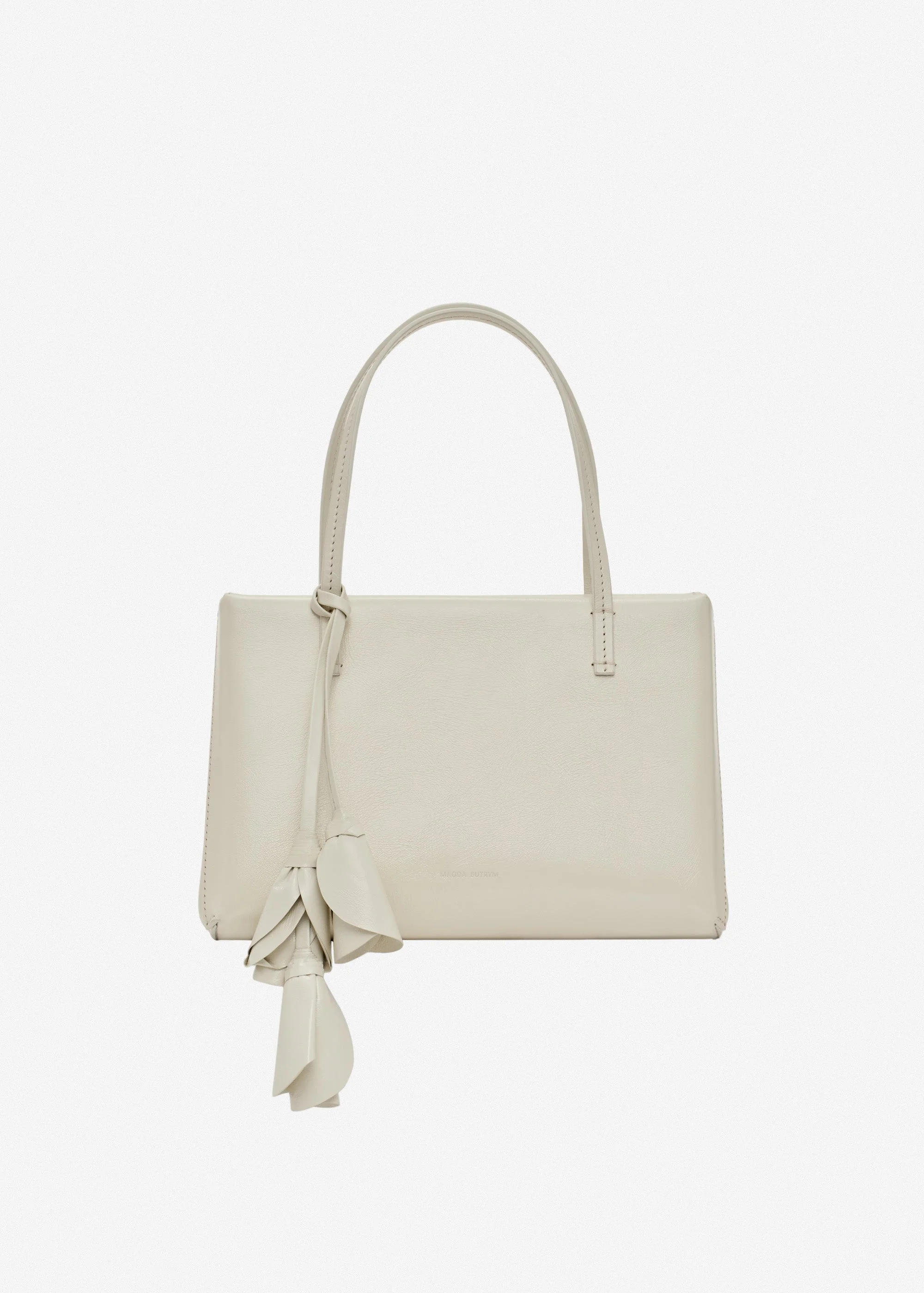 Barbara bag in cream leather - 1