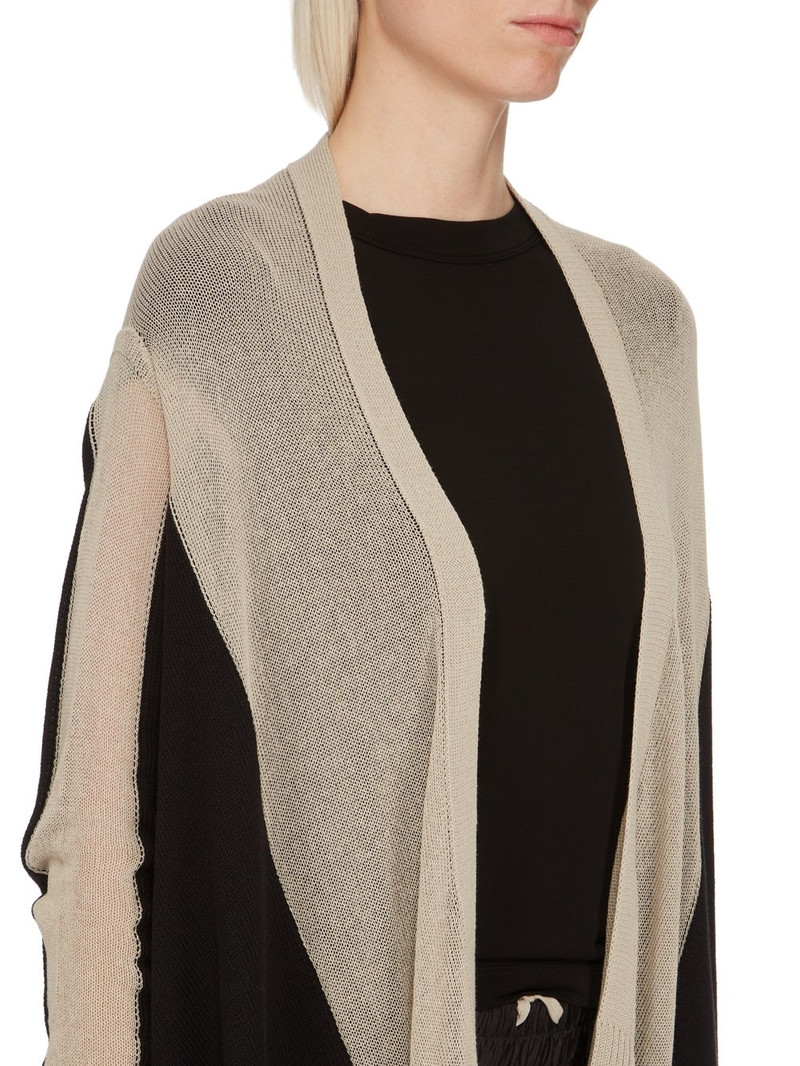 Combo colour-block cotton cardigan 4