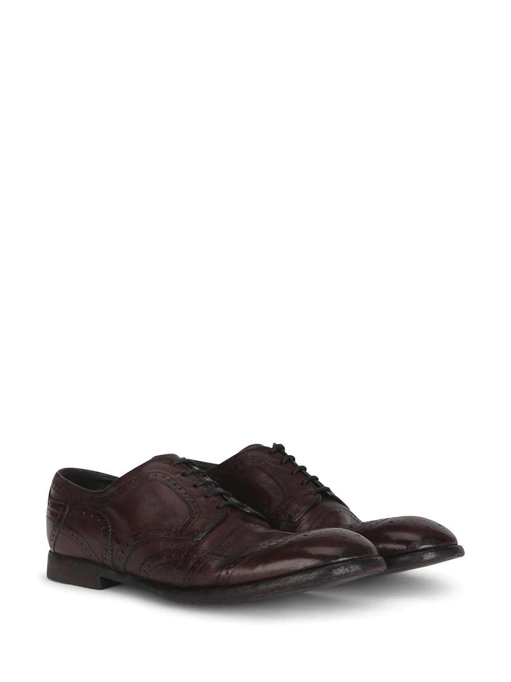 leather Derby brogues - 2