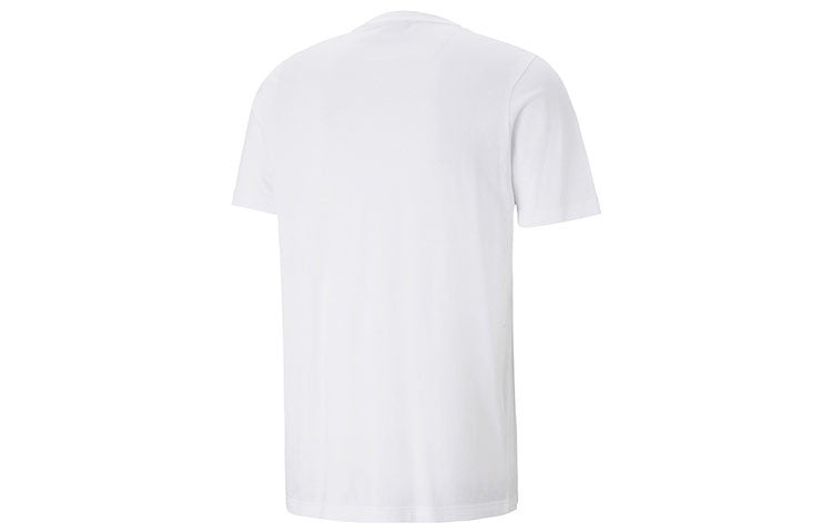 PUMA Classics Logo T-Shirt 'White Black' 532279-02 - 2