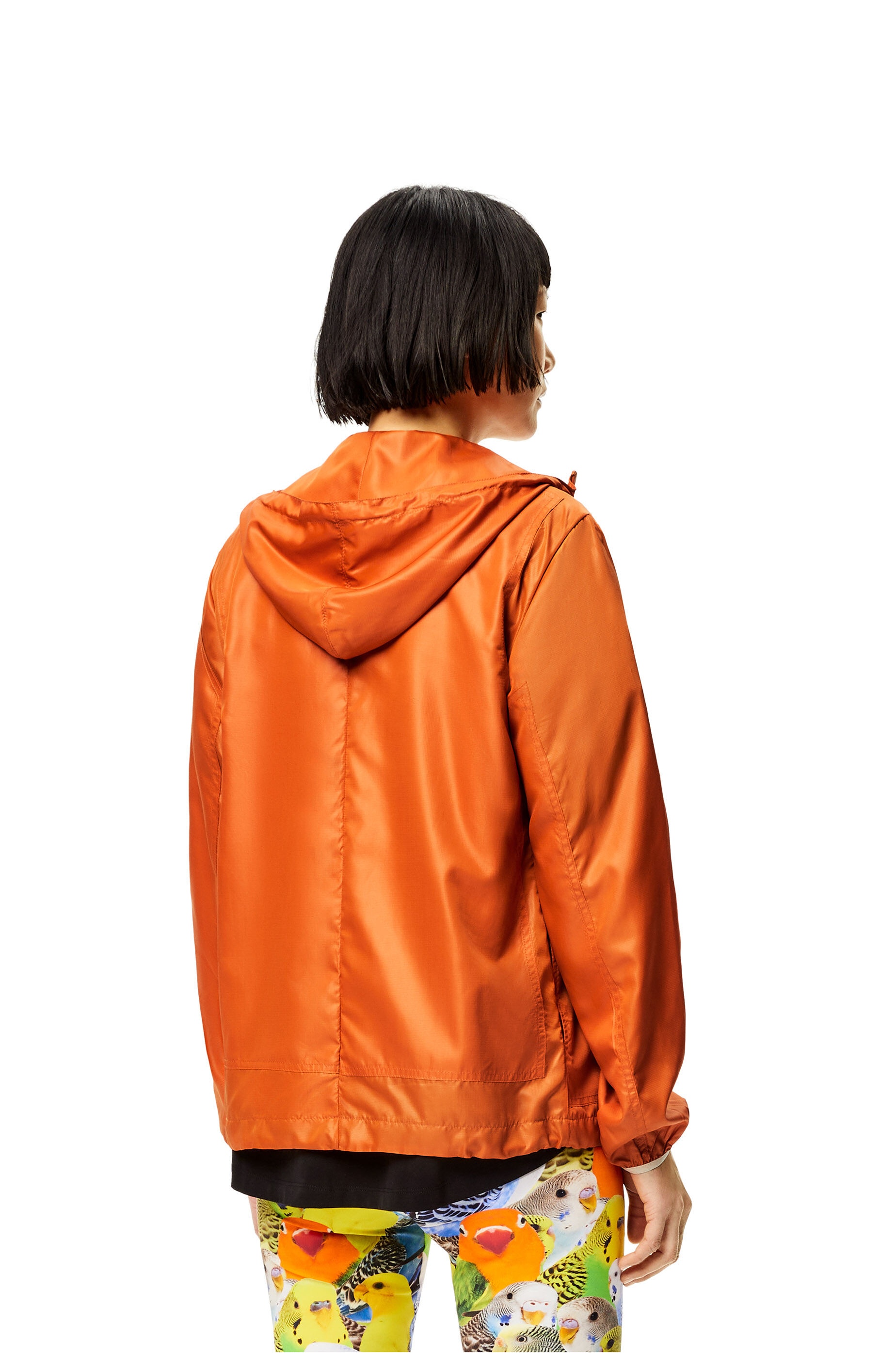 Hooded jacket in ripstop shell - 4