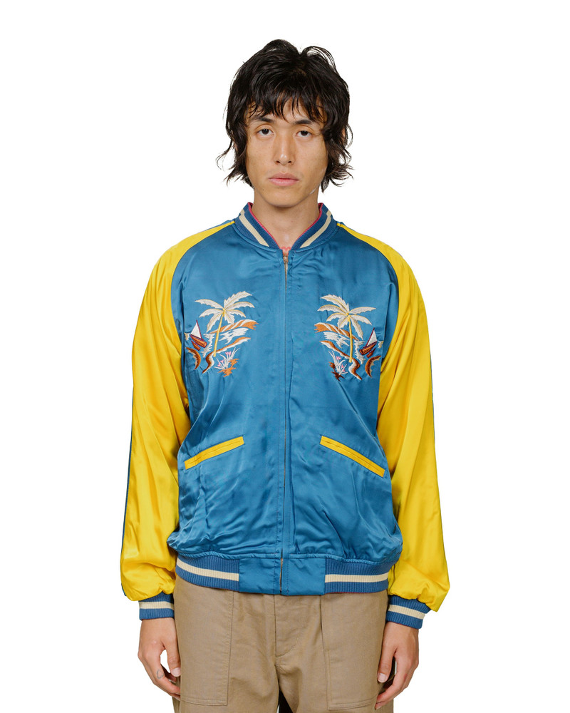 The Real McCoys MJ20026 Suka Jacket / Philippines Red/Blue outlook