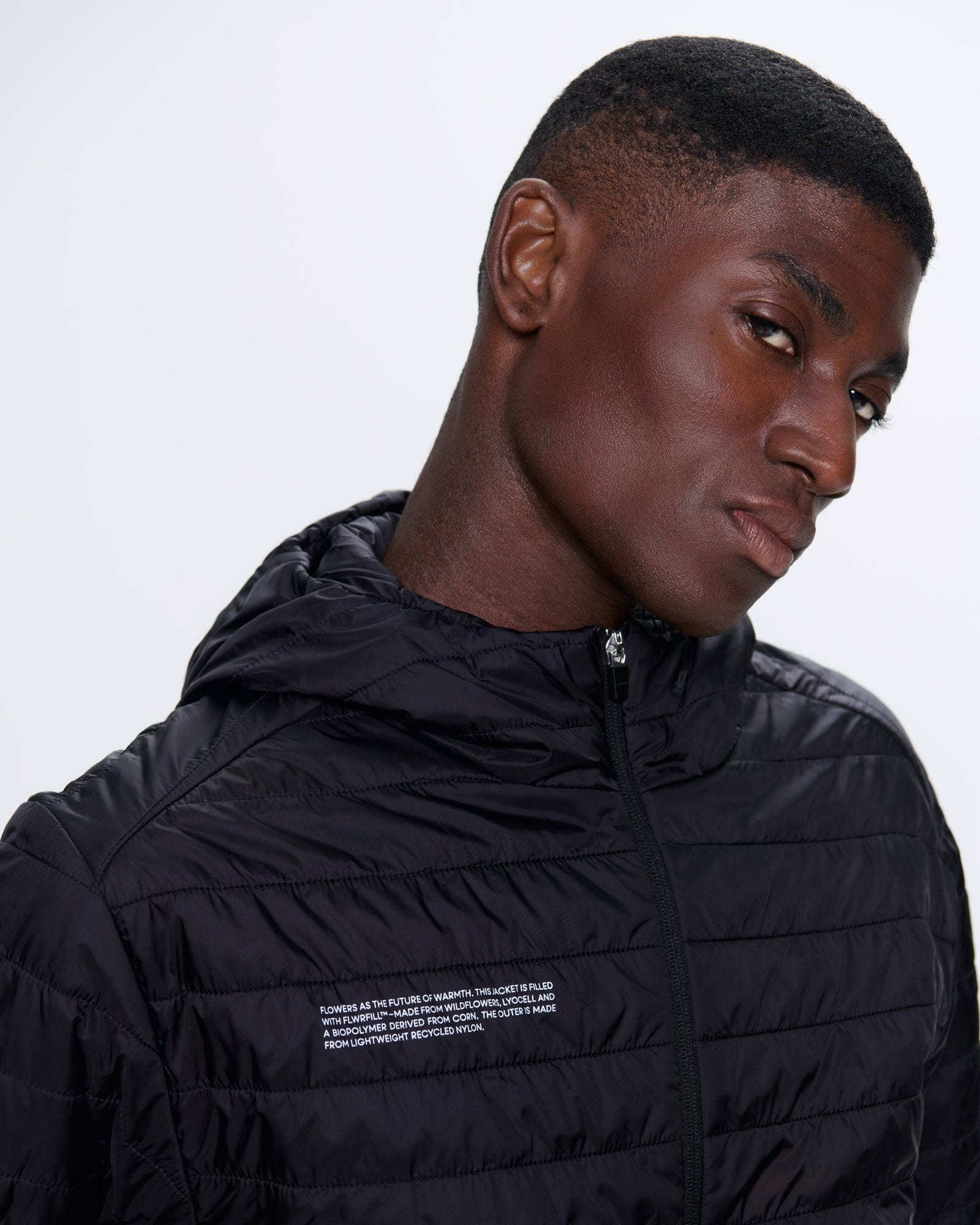 Mens Flower-Warmth Lite Jacket - Black - 4