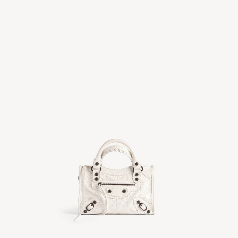 Women's Le City Bag Mini in Optic White 1