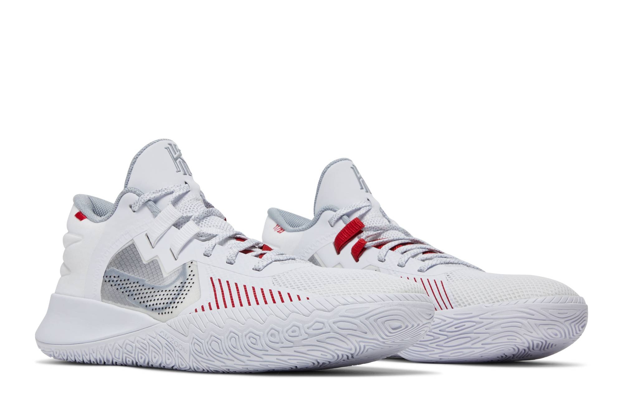 Kyrie Flytrap 5 'White University Red' - 8