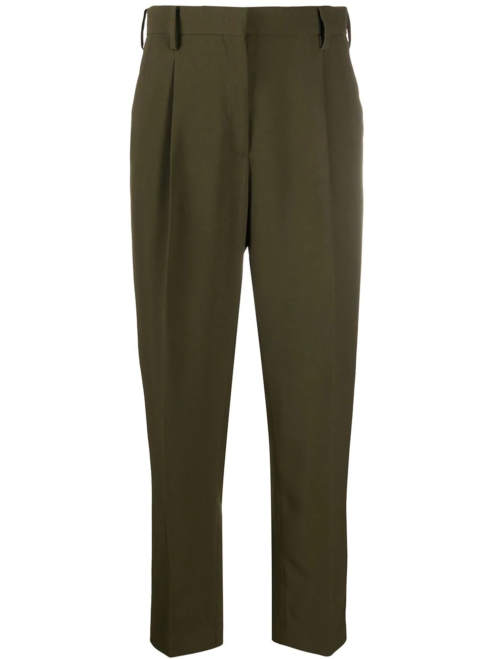 tapered-leg tailored trousers - 1