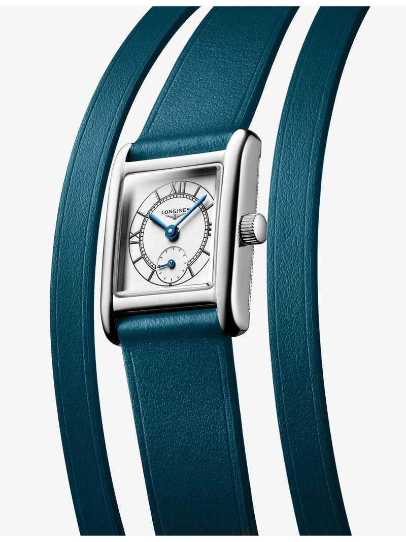 Longines L5.200.4.75.9 Mini DolceVita Double Strap Stainless-Steel and Leather Quartz Watch outlook