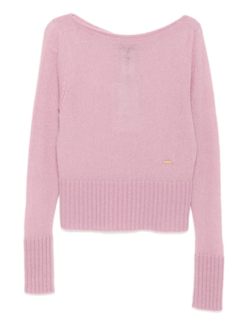 boat-neck sweater 1