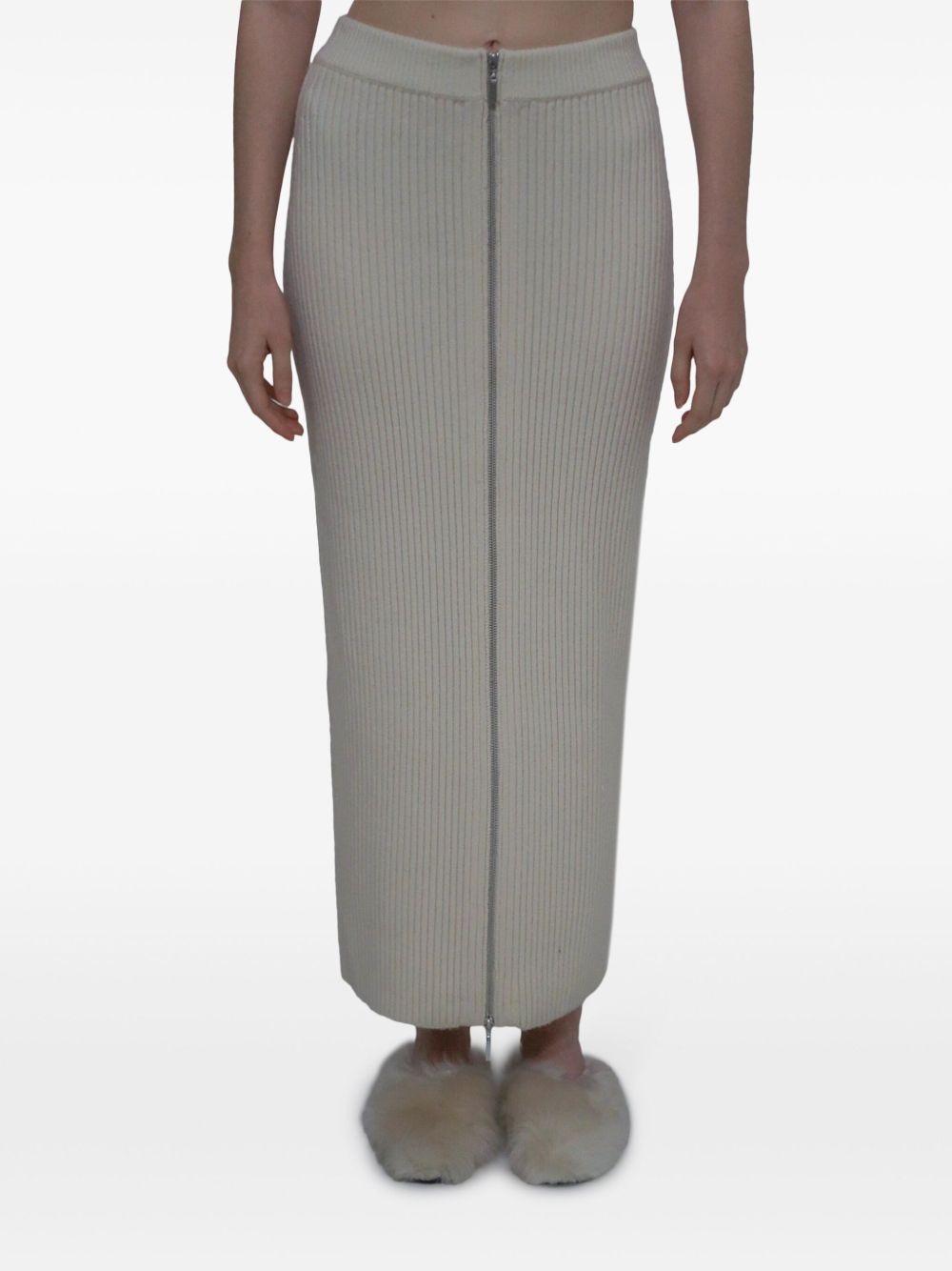 wool-cashmere skirt - 5