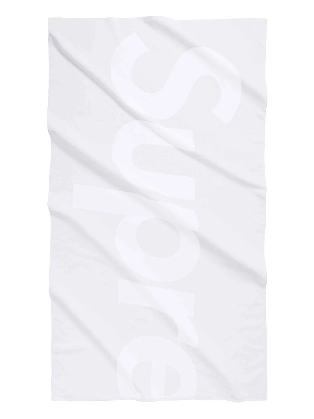 logo-jacquard beach towel - 1